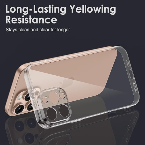 Husa Screen Geeks Tpu Ultra Thin Apple iPhone 16 Pro [Transparent]