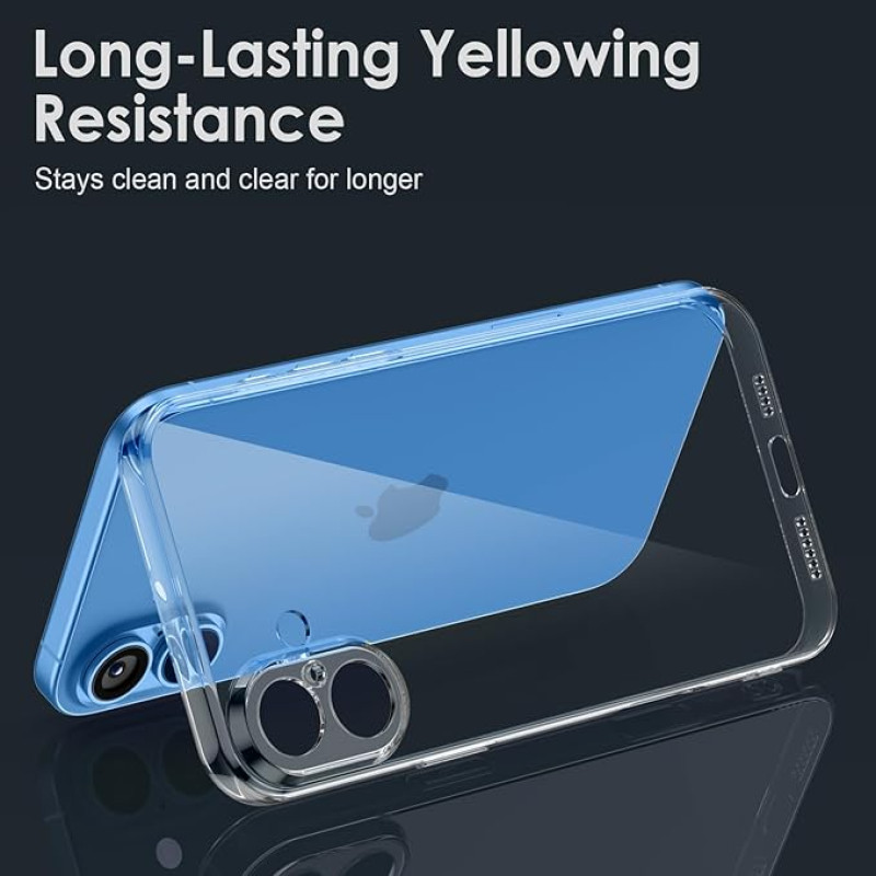 Чехол Screen Geeks Tpu Ultra Thin Apple iPhone 16 [Transparent]