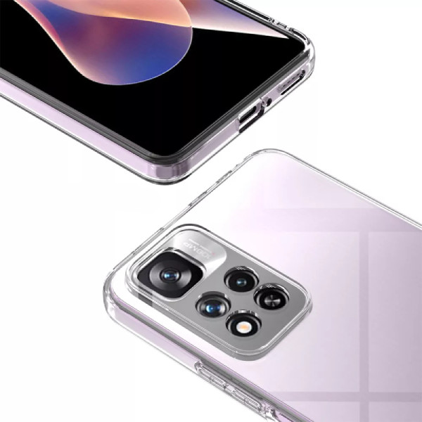 Husa Screen Geeks Tpu Ultra Thin Xiaomi Redmi Note 11 Pro [Transparent]