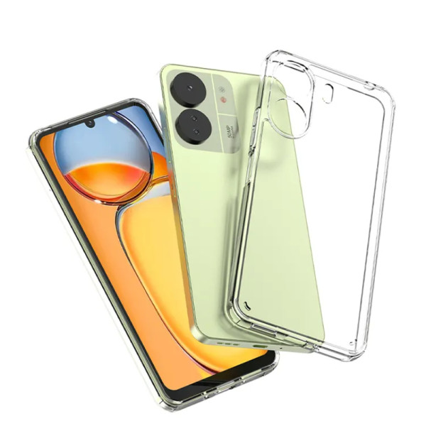 Husa Screen Geeks Tpu Ultra Thin Xiaomi Redmi 13C/Poco C65 [Transparent]