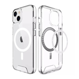 Husa Space Magsafe Case Iphone 15 [Transparent]