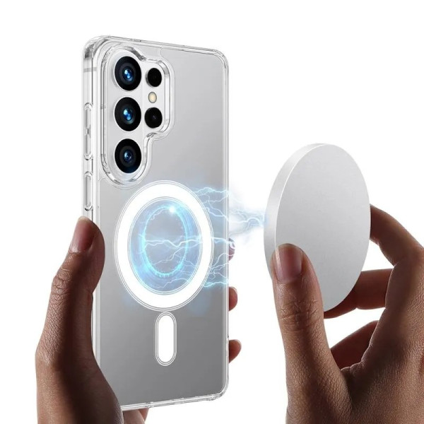 Чехол Space Magsafe Case p/u Samsung S26 Ultra [Transparent]