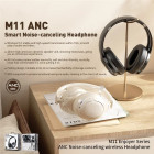 Casti Wireless Wekome M11 Enjoyer Series ANC Noise-canceling Wireless Headphone [White]