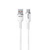 Cablu Wekome WDC-09a Tint Type-C (6A) [White]