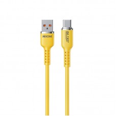 Cablu Wekome WDC-09a Tint Type-C (6A) [Yellow]
