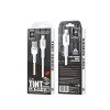 Cablu Wekome WDC-09i Tint Lighting (2.4A) [Yellow]