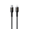 Cablu Wekome WDC-10 Tint USB-C to Lighting (PD20W) [Black]