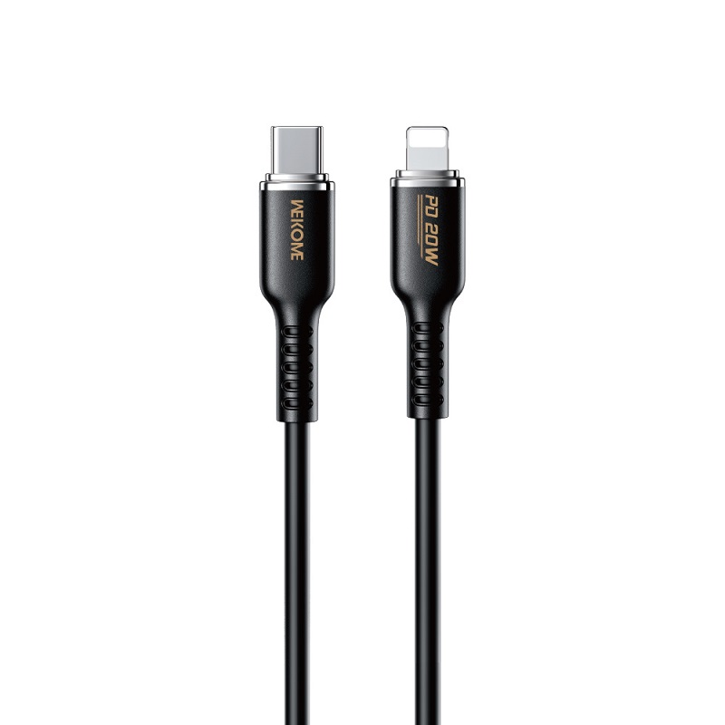 Cablu Wekome WDC-10 Tint USB-C to Lighting (PD20W) [Black]