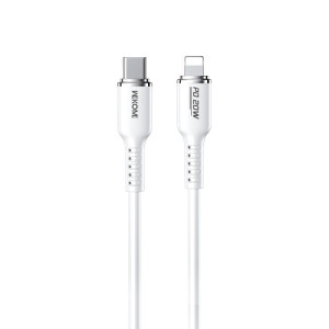 Cablu Wekome WDC-10 Tint USB-C to Lighting (PD20W) [White]