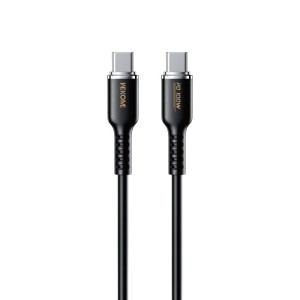 Cablu Wekome WDC-11 Tint USB-C to USB-C (100W) [Black]