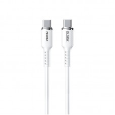 Cablu Wekome WDC-11 Tint USB-C to USB-C (100W) [White]