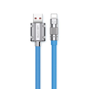 Cablu Wekome WDC-186 Lightning 6A (L=1M) [Blue]