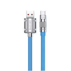 Cablu Wekome WDC-186 Type-C 6A (L=1M) [Blue]