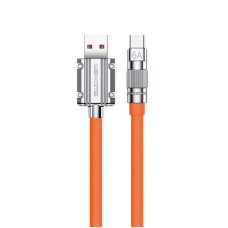 Cablu Wekome WDC-186 Type-C 6A (L=1M) [Orange]