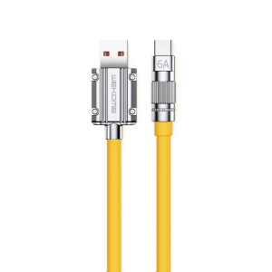 Cablu Wekome WDC-186 Type-C 6A (L=1M) [Yellow]