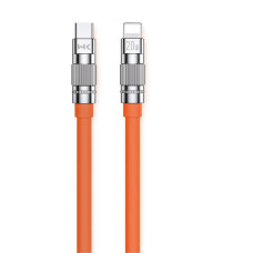 Cablu Wekome WDC-187 Wingle Series Fast Charging Cable PD 20W Type C-Lithtning  [Orange]