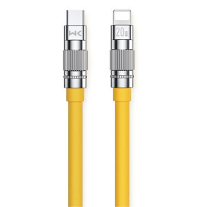 Cablu Wekome WDC-187 Wingle Series Fast Charging Cable PD 20W Type C-Lithtning [Yellow]