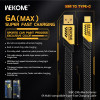 Cablu Wekome WDC-190a Mecha Type-C [Tarnish]
