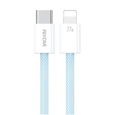 Кабель  Wekome WDC-21 Original PD27W Super Fast Charging Data Cable Type C to Lithning [Blue]