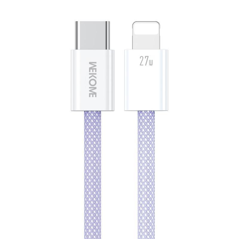 Кабель  Wekome WDC-21 Original PD27W Super Fast Charging Data Cable Type C to Lithning [Purple]