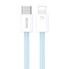 Cablu Wekome WDC-21 Original 65W Super Fast Charging Data Cable Type C to Type C [Blue]