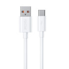 Cablu Wekome WDC-22 Origin All-Compatible 120W Super Fast Charging Data Cable USB-A to Type-C [White]
