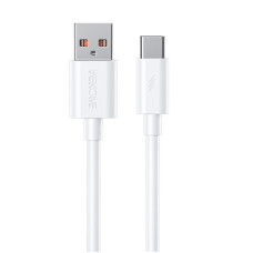 Cablu Wekome WDC-22 Origin All-Compatible 120W Super Fast Charging Data Cable USB-A to Type-C [White]