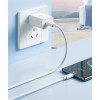 Cablu Wekome WDC-22 Origin All-Compatible 120W Super Fast Charging Data Cable USB-A to Type-C [White]