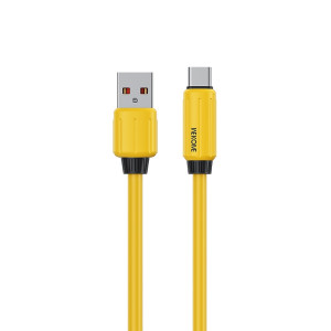 Cablu Wekome WDC-27a Fully Type-C (66W) [Yellow]