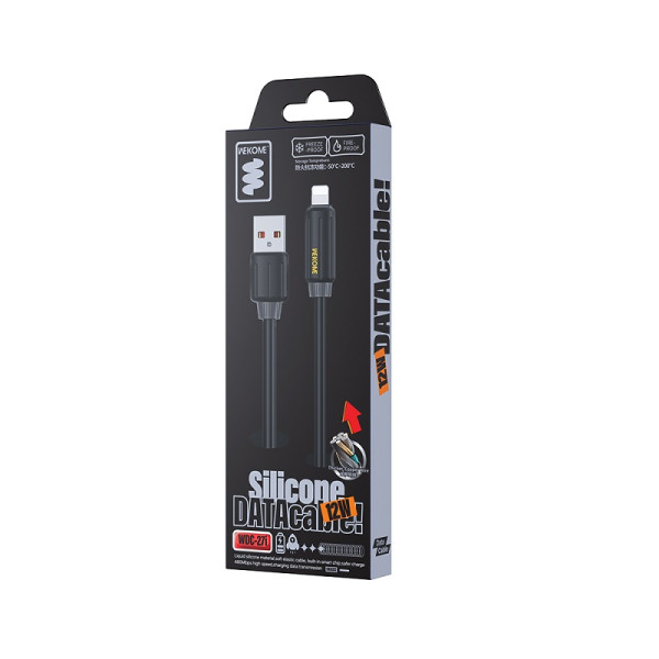 Cablu Wekome WDC-27i Genuine Lighting (12W) [Black]