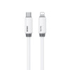 Cablu Wekome WDC-29 Elastic USB-C to Lighting (PD30W) [White]