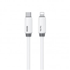 Cablu Wekome WDC-29 Elastic USB-C to Lighting (PD30W) [White]