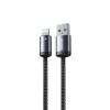 Cablu Wekome WDC-32 RaythonGen2 Super Fast Charging Data Cable USB-A to Lithtning [Black]