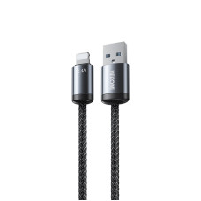 Cablu Wekome WDC-32 RaythonGen2 Super Fast Charging Data Cable USB-A to Lithtning [Black]