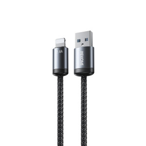 Cablu Wekome WDC-32 RaythonGen2 Super Fast Charging Data Cable USB-A to Lithtning [Black]