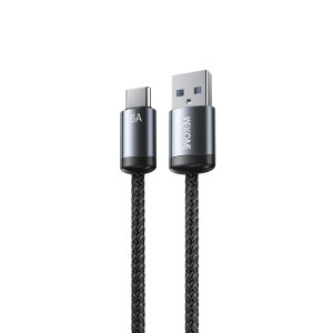 Cablu Wekome WDC-32 RaythonGen2 Super Fast Charging Data Cabl USB-A to Type C [Black]