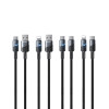 Cablu Wekome WDC-38 65W Raython Series Intelligent Power-off Super Fast Charging Type C-Type C [Black]