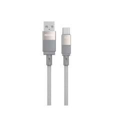 Cablu Wekome WDC-45 66W Magneto Series Super Fast Charging Magnetic Data Cable USB-A to Type C [Grey]