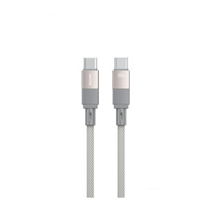Cablu Wekome WDC-46 PD 65W Magneto Series Super Fast Charging Magnetic Data Cable Type C to Type C [Grey]