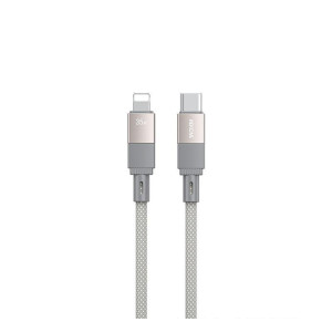 Cablu Wekome WDC-47 PD35W Magneto SeriesSuper Fast Charging Magnetic Data Cabl Type C to Lithning [Grey]