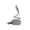 Cablu Wekome WDC-47 PD35W Magneto SeriesSuper Fast Charging Magnetic Data Cabl Type C to Lithning [Grey]