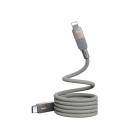 Cablu Wekome WDC-47 PD35W Magneto SeriesSuper Fast Charging Magnetic Data Cabl Type C to Lithning [Grey]