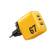 Зарядное Устройство Wekome WP-141 GaN (67W) [Yellow]