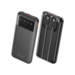 Power Bank Wekome WP-63 22.5W Fast Charging Power Bank 10000mAh [Black]