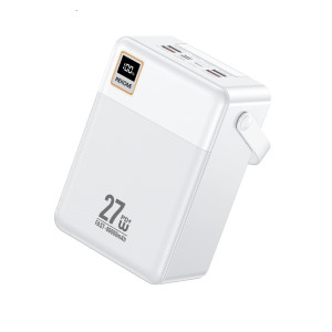 Power Bank Wekome WP-99 Dinba Series KingKong 27W Power Bank 80000mAh [White]