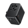 Incarcator de retea Wekome WP-U03 Pop Series Universal Travel Charger(30W) US+EU+UK+AU [Black]