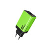 Зарядное устройство Wekome WP-U157 Keylour series GaN charger 67W A+2C (EU) [Green]
