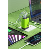 Зарядное устройство Wekome WP-U157 Keylour series GaN charger 67W A+2C (EU) [Green]