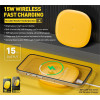 Incarcator wireless Wekome WP-U165 Wireless Charger (15W Magnetic) [Yellow]