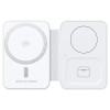 Incarcator wireless Wekome WP-U172 3-in-1 Portable Folding Wireless Charger [White]